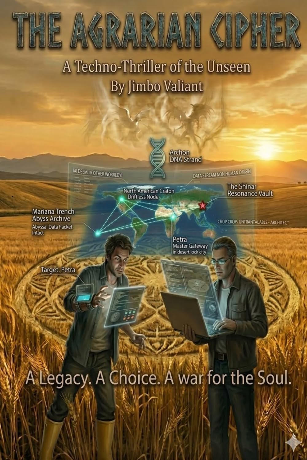 THE AGRARIAN CIPHER: A Techno-Thriller of the Unseen War (Nephilim Live Among Us)