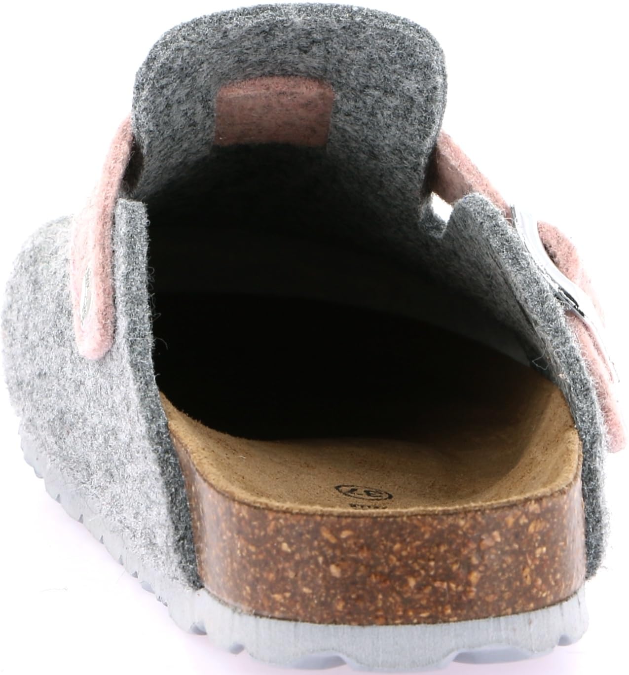 Pantuflas Grunland Sara CB0683-40 Gris-Polvo Mujer, Gris Polvo, 35 EU