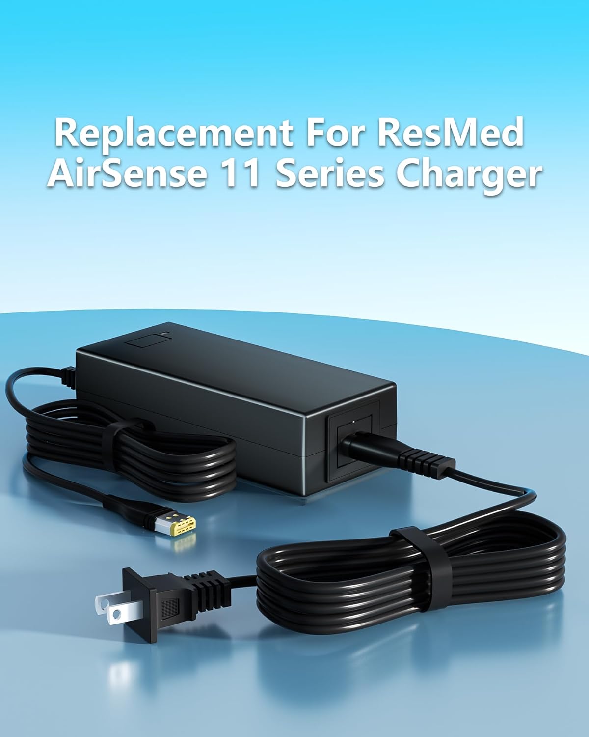 VHBW 24V 2.71A AirSense 11 Power Cord Compatible with for ResMed AirSense 11 / AirSense 11 AutoSet/AirSense 11 CPAP/AirSense 11 Elite/AirMini CPAP Power Supply Replacement Adapter