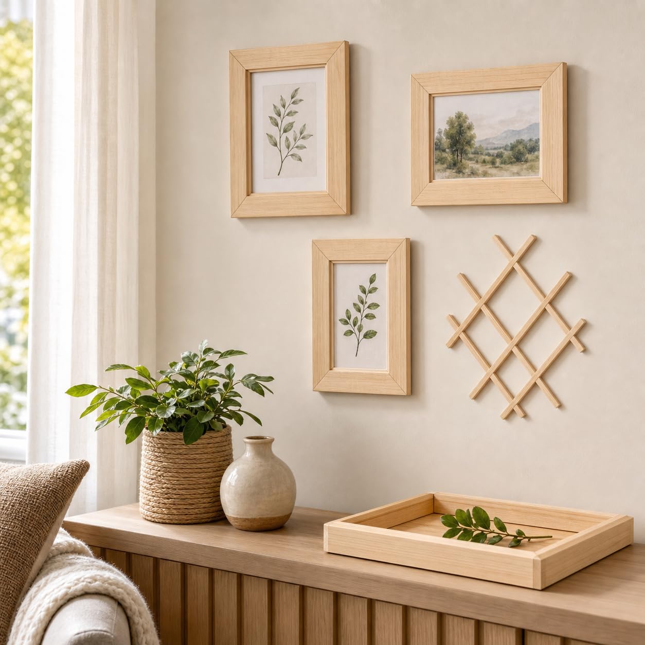 Unfinished Wood Strips - 15 Dowels 1/4x1x12 -6 Unfinished Wood Strips - 15 Dowels 1/4x1x12 -6