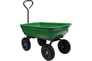 Easy-Hauling 70275 Poly and Bark Garden Wagon