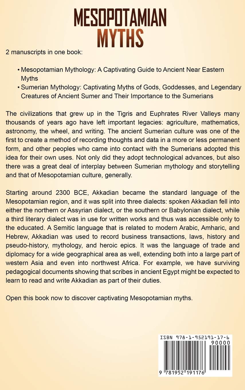 Mesopotamian Myths: A Captivating Guide to Myths from Mesopotamia and Sumerian Mythology