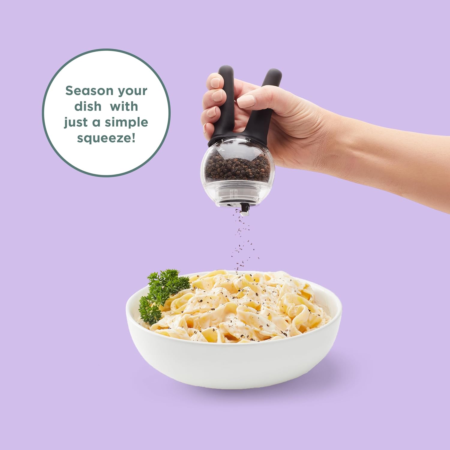 One-Hand Salt and Pepper Grinder