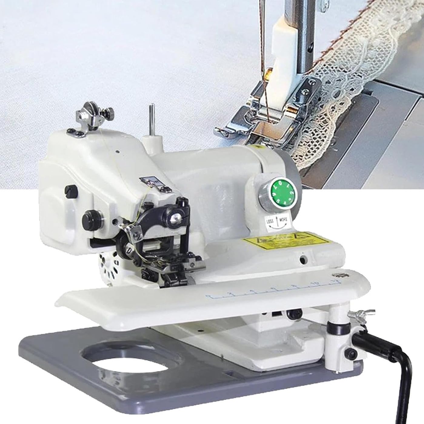 Macchina da cucire portatile a punto cieco, per modifiche, ideale per orlare abiti, gonne, tendaggi, polsini e pantaloni