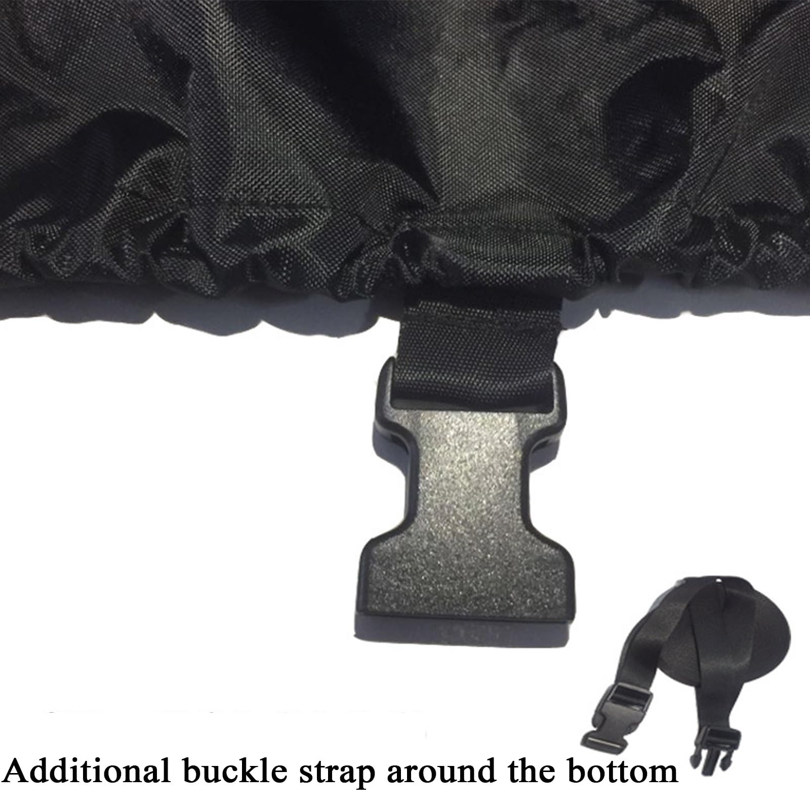 Telo Copri Jetski,Copertura per Moto D'acqua Jet Ski Copertura per Barca Rimorchiabile Impermeabile Oxford 600D Telo Copri Barca Jet Ski Telo Copri Barca a Motore(Black,Fits from 121"-135")