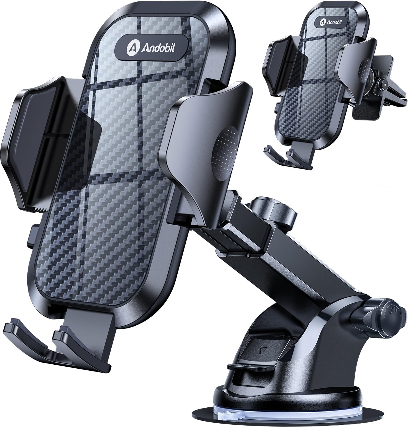 andobil 2025 Military-Grade Car Phone Holder – 85lbs Strongest Suction Patent Certs Car Phone Mount, Ultimate Dashboard/Windshield/Vent CellPhone Holder Truck Stand for iPhone 16 15 Pro Max 14 Samsung andobil 2025 Military-Grade Car Phone Holder – 85lbs Strongest Suction Patent Certs Car Phone Mount, Ultimate Dashboard/Windshield/Vent CellPhone Holder Truck Stand for iPhone 16 15 Pro Max 14 Samsung