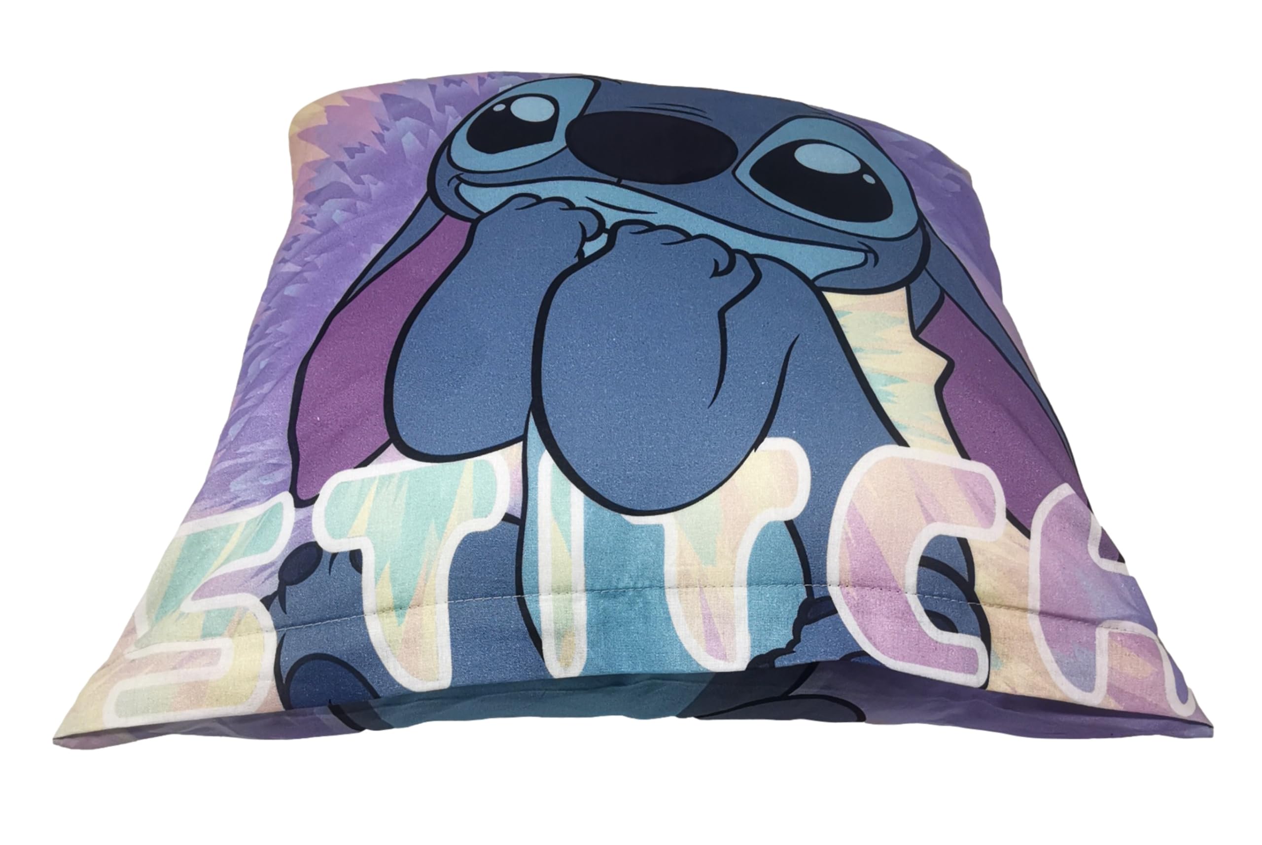 Theonoi Children's Cushion Cover Decorative Cushion Cover 40 x 40 cm without Filling Made of Cotton (Stitch) - Image 3