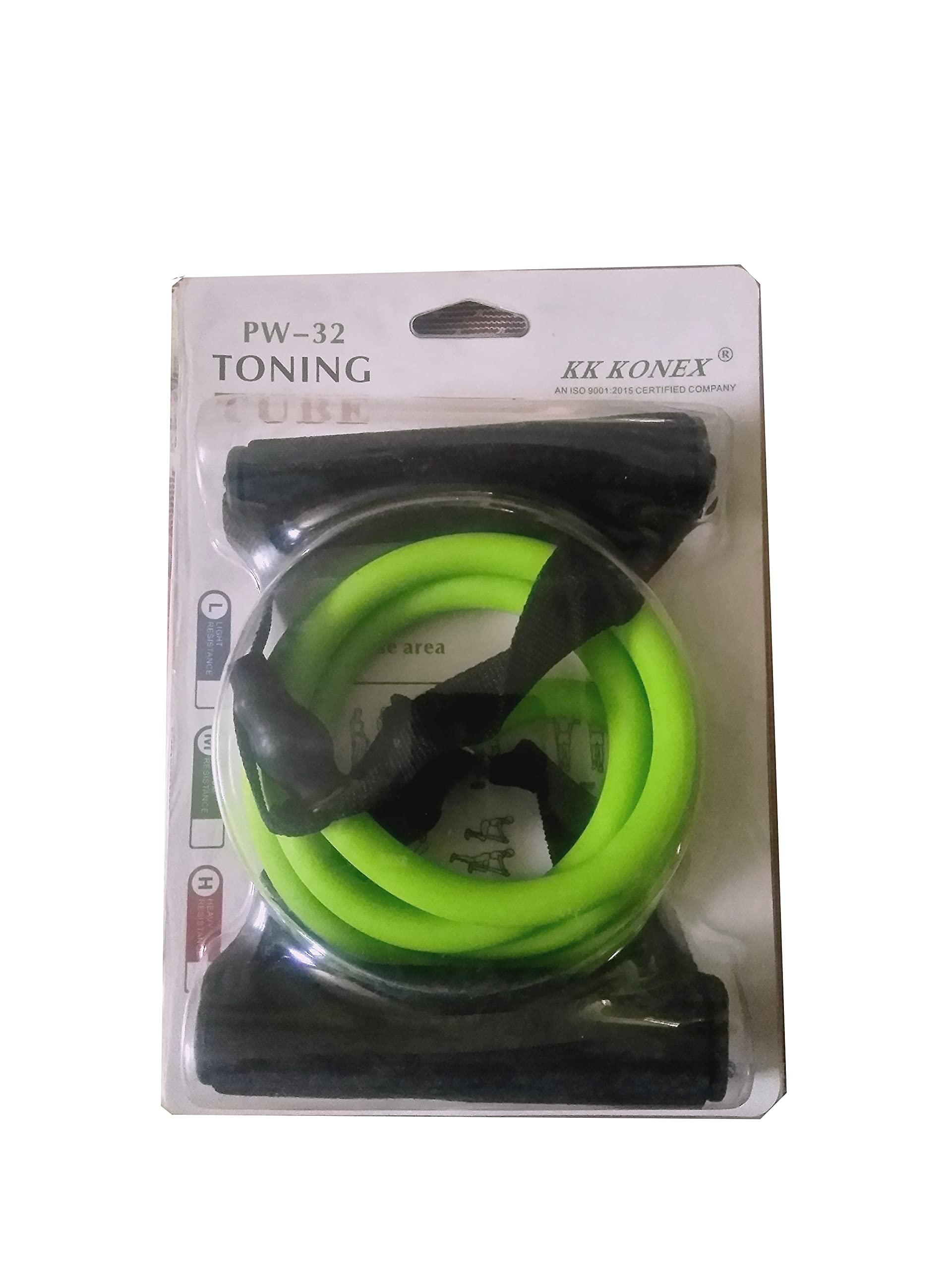 Konex Toning Tube for Exercise (Green PW-32 (Medium)) (B095SF9QX3) Amazon Price History, Amazon Price Tracker