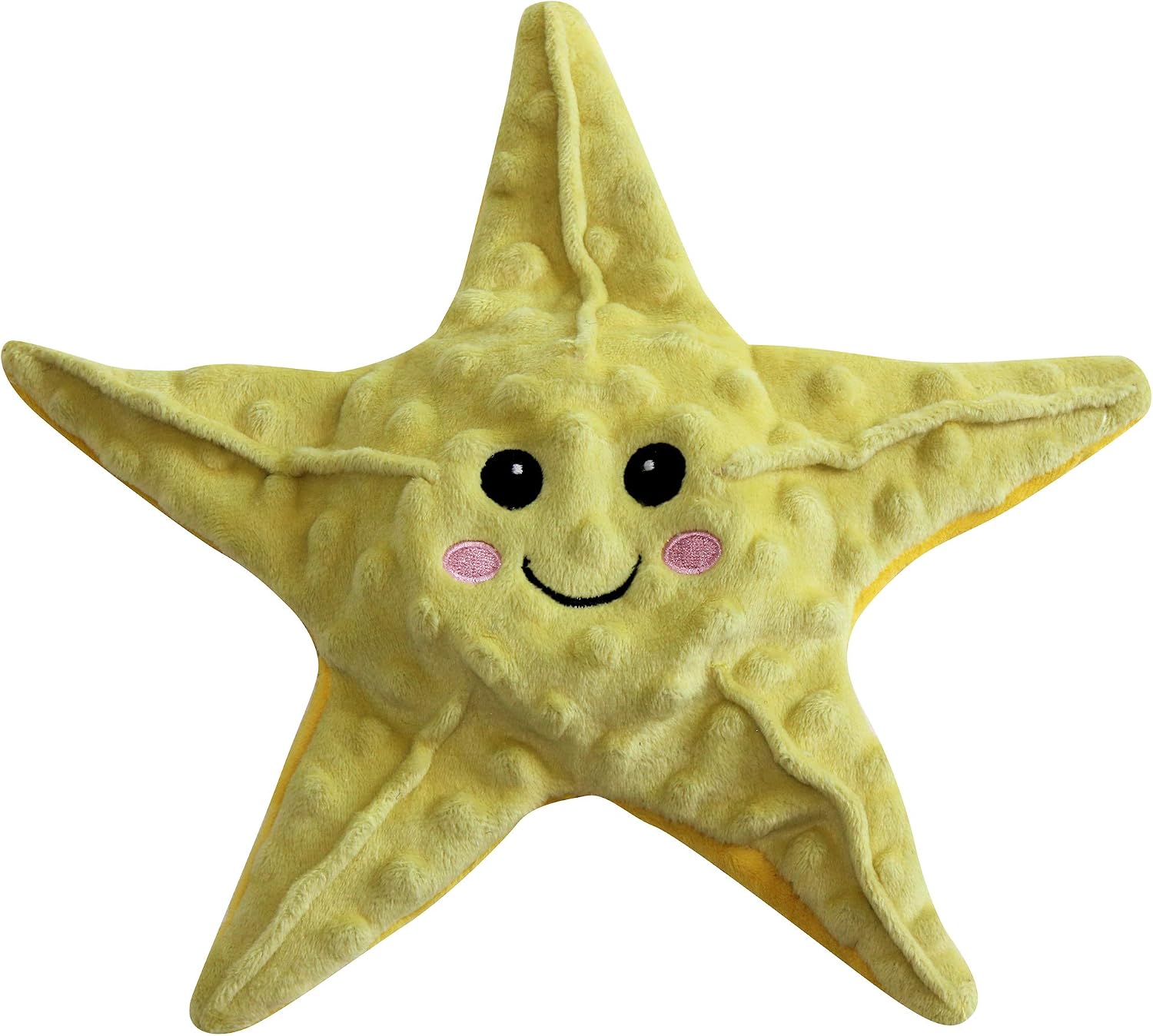 JoyToy Puppy Chew Toys - Sea Animal Soft Puppy Toys No Stuffing - Squeaky Dog Toy Sets for Small and Medium Dogs(Starfish)