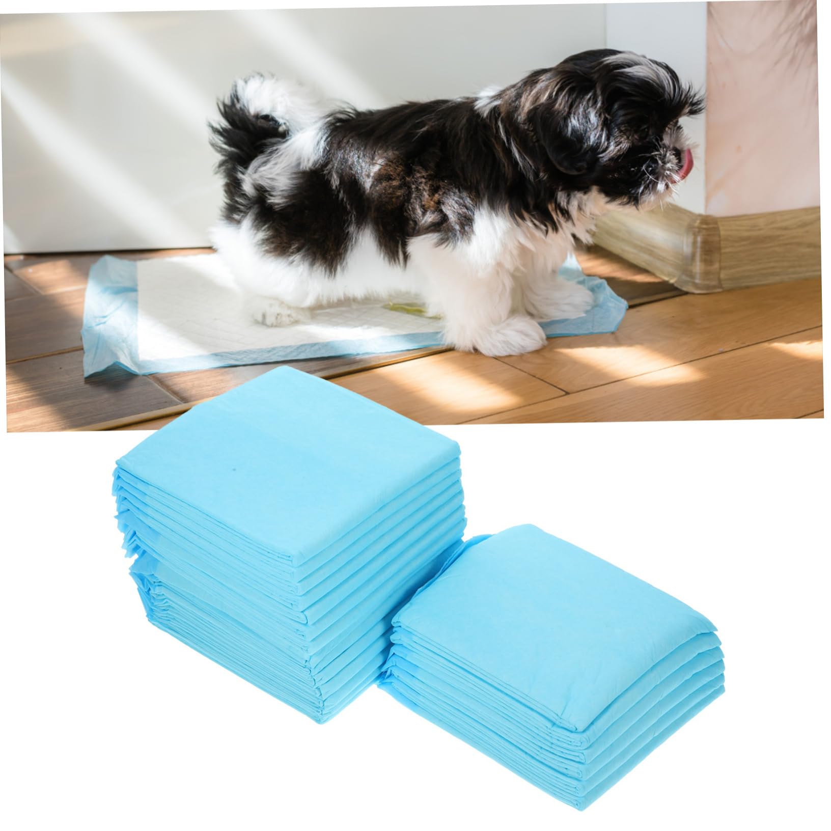 Beavorty 40pezzi Tappetini Assorbenti Per Traversine Igieniche Super Assorbenti e Impermeabili Per Addestramento e