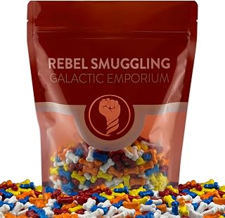 Dog Bone Shaped Candy Bulk 5lb Bag by Rebel Smuggling Galactic Emporium.