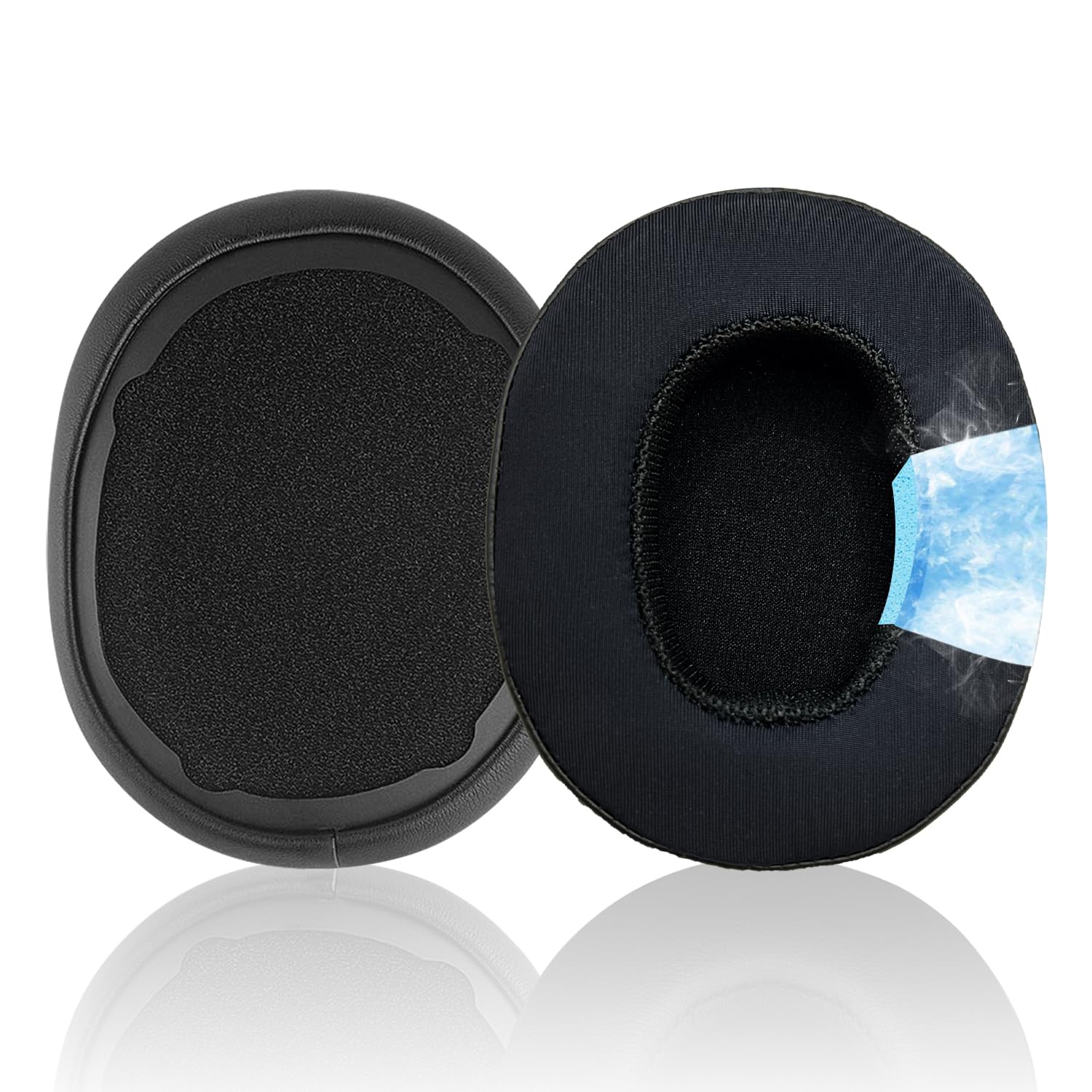 Cooling Gel Ear Cushions Replacement Ear Pads for Skullcandy Headphones Crusher Wireless Crusher Evo Crusher ANC Hesh 3 Hesh EVO Hesh ANC Headphones,