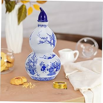 付け染めう(青花瓷酒壶） 付け染めう(青花瓷酒壶） 付け染めう(青花瓷酒壶） 美術品