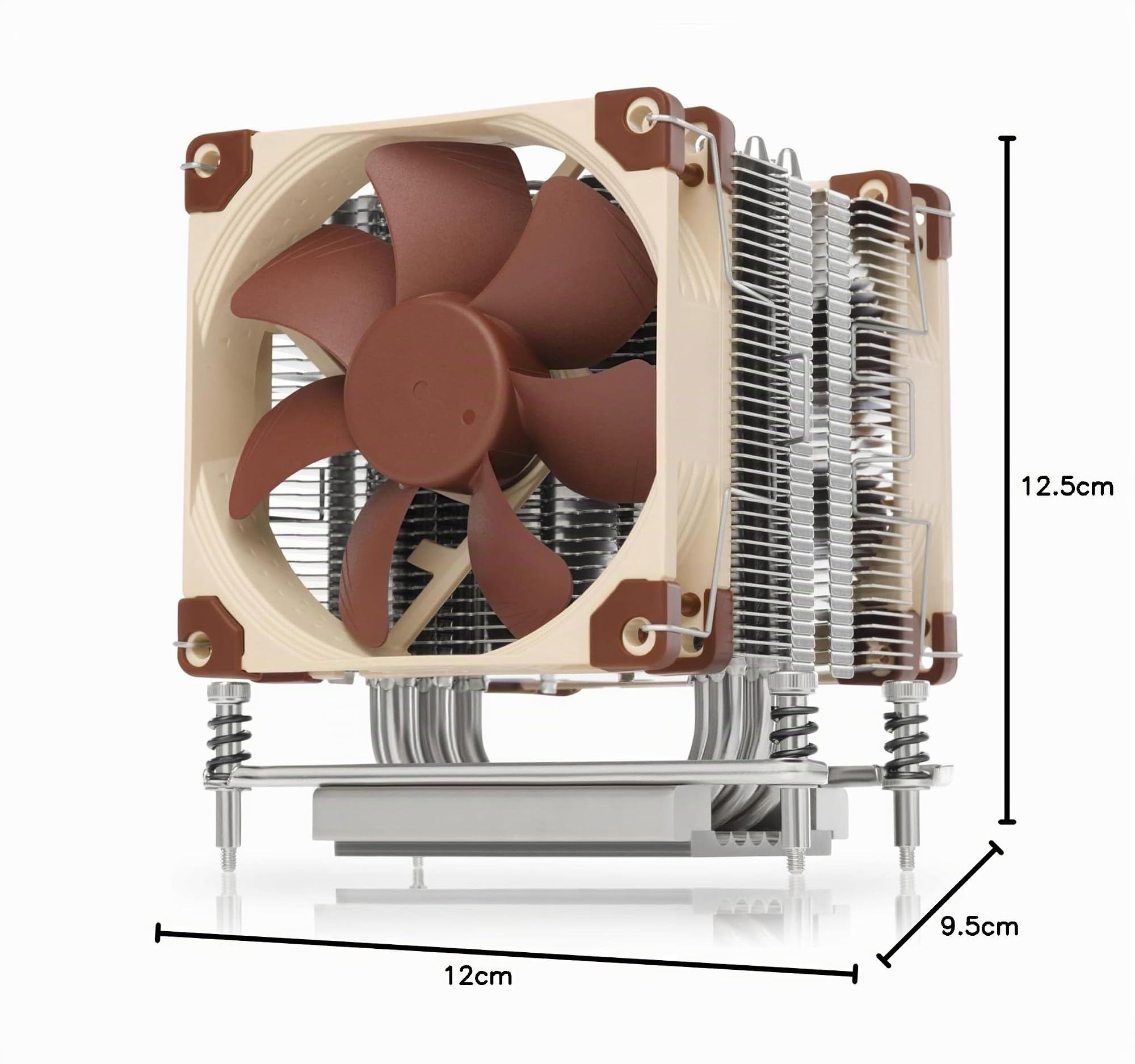 Noctua NH-U9 TR4-SP3, Disipador de CPU de Máxima Calidad para sTRX4/TR4/SP3 de AMD (92mm, Marrón)