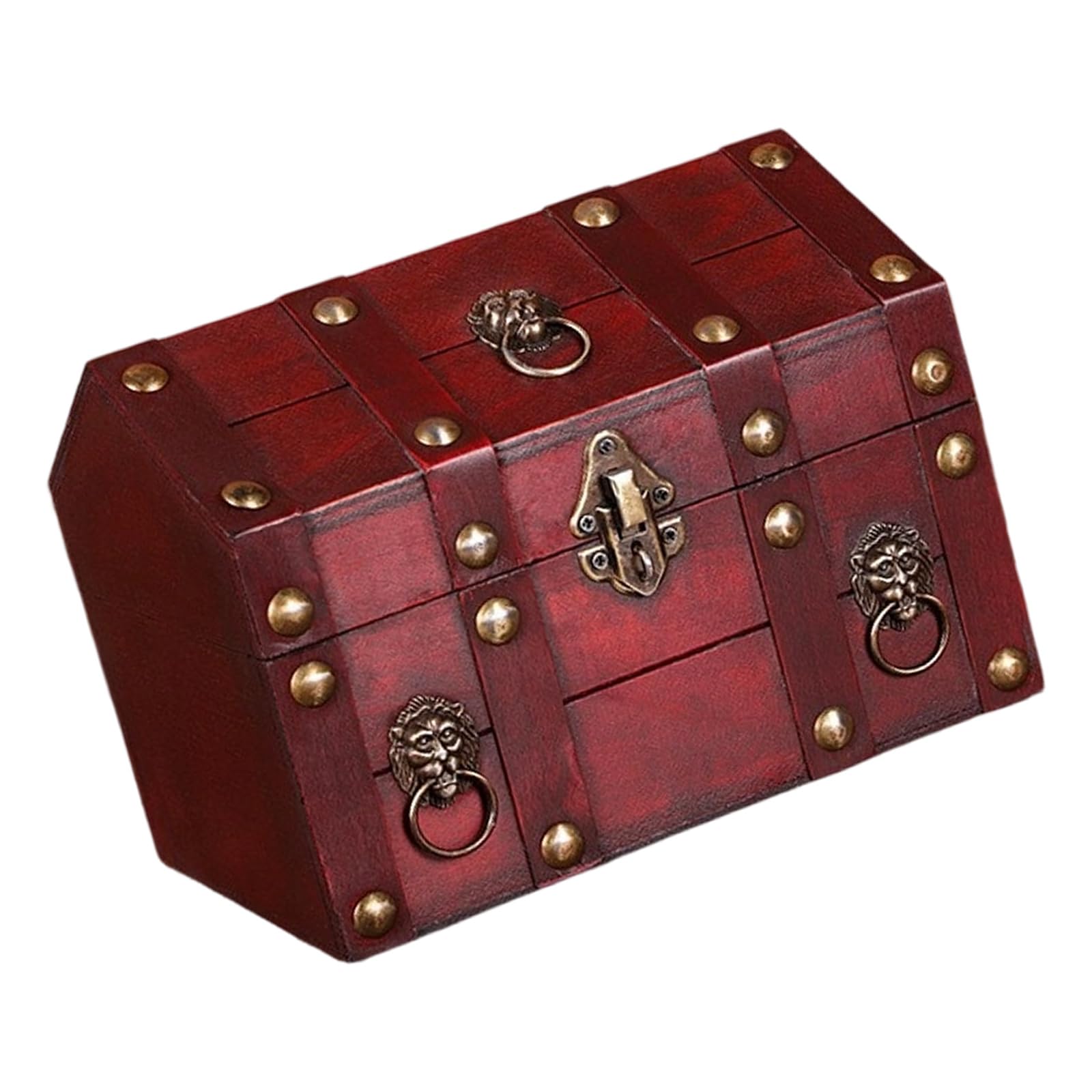 Kaeltsyn Rustics Wood Storage Box Featuring Clasp for Secure Storage of Valuables and As Home Decoration Items Decorative Box
