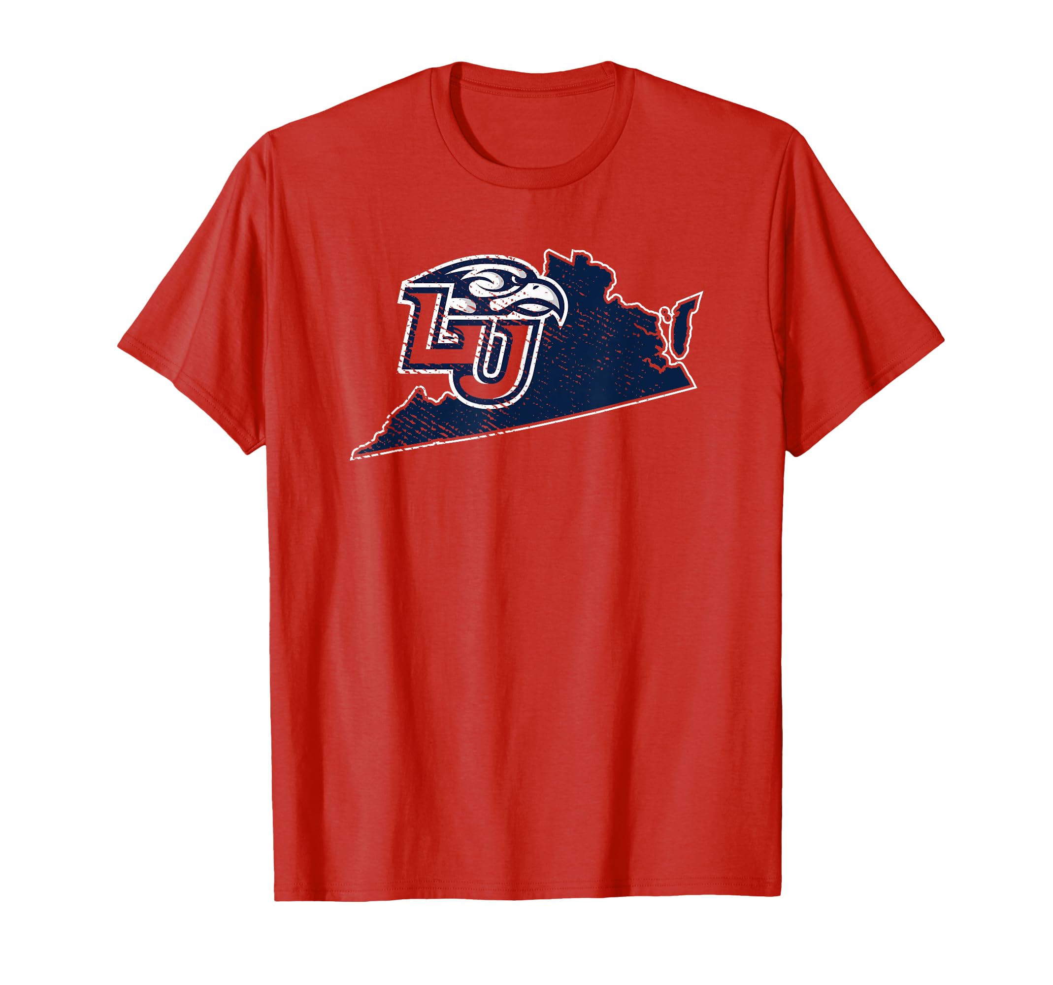 Liberty University Flames State Shape T-Shirt