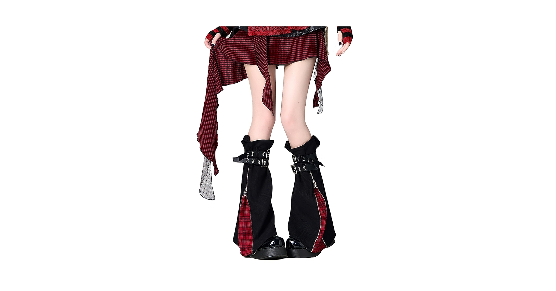 Amazon.co.jp: [Misswdd] サブカル系 地雷系 レッグウォーマー