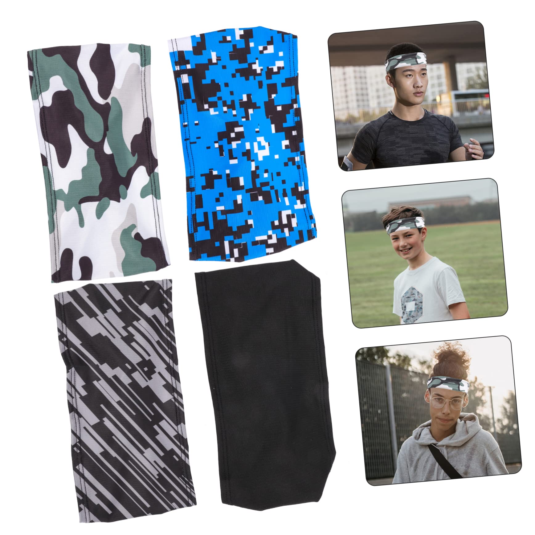 Toddmomy 4 set Fasce Sportive Per Fasce Sportive Per Fasce Sportive Per Uomo Fasce Elastiche Per Fasce Per La Corsa Per Uomo Fasce Per Lo Yoga Accessori 4 pezzi * 4