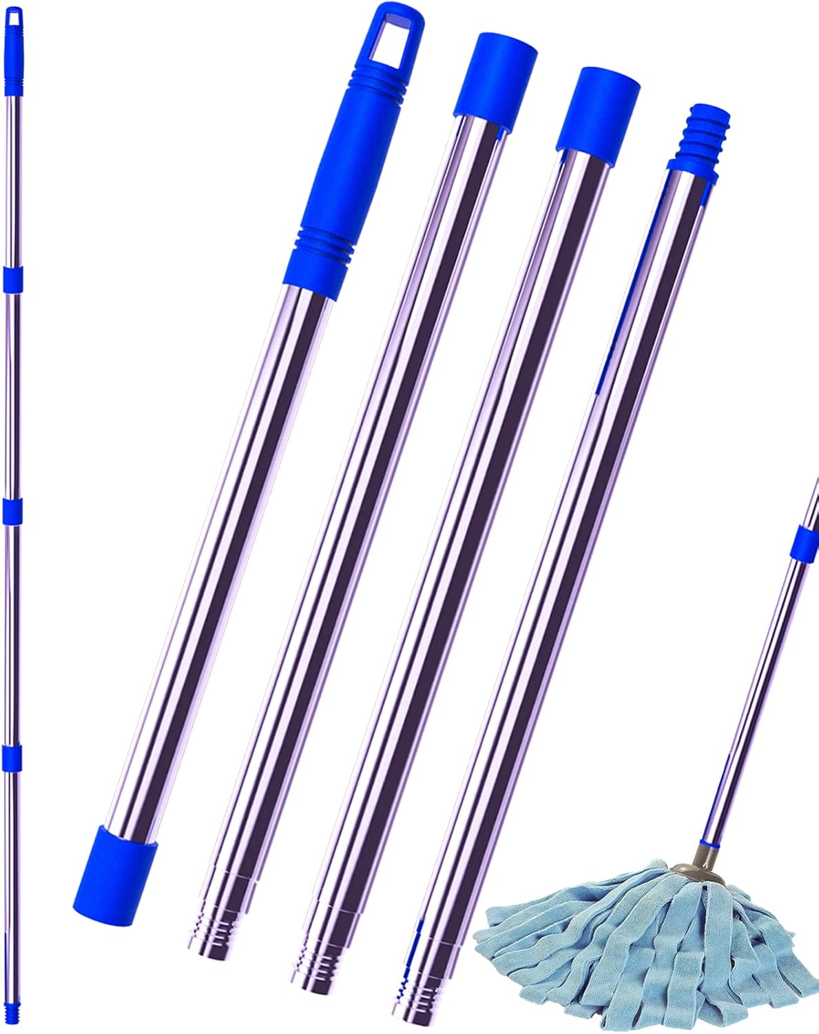 Ziivita Spin Mop Handle Replacement Compatible with