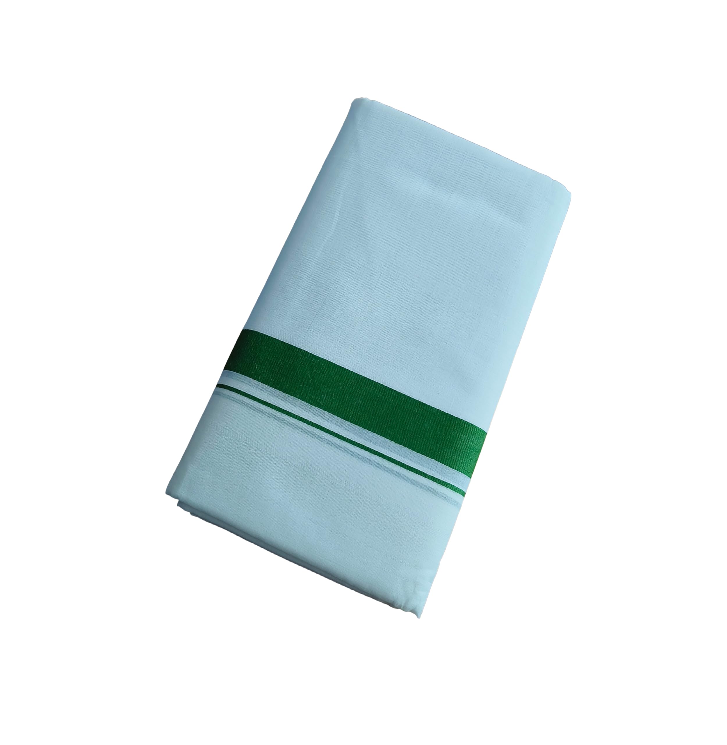 Kerala Traditional Balaramapuram Handloom Dhoti or Mundu Kaithari mundu | cream color dhoti with border.-image-23