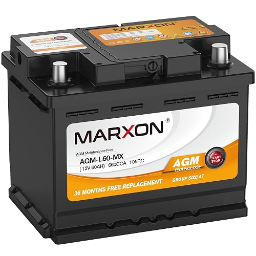 MARXON Group 47 H5 L2 Car Battery 12v 60AH 660CCA