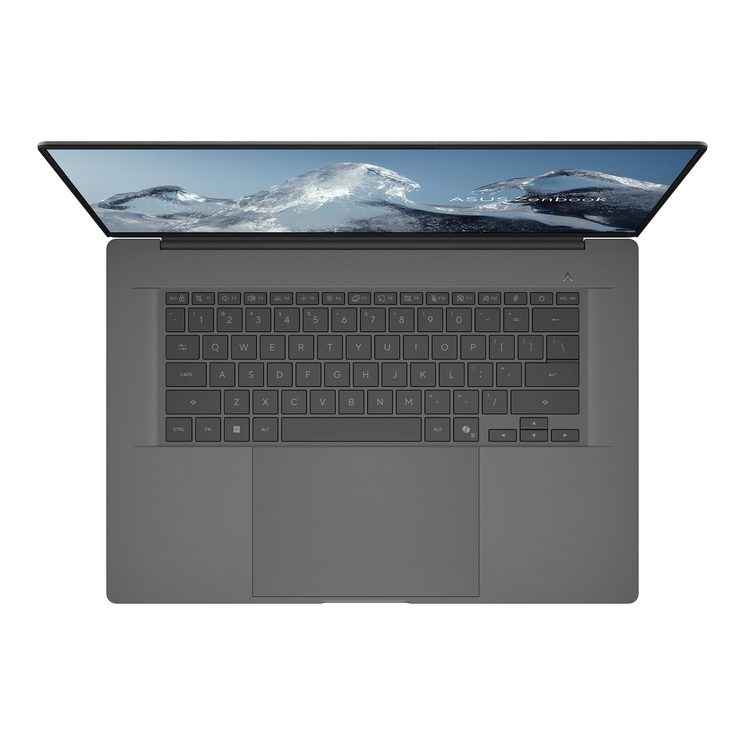 ASUS Zenbook A16 UX3607QA#B0GN3MDYY6, Notebook con display 16" OLED, Glossy,60Hz,Snapdragon® X X1 26 100 Processor, RAM 16GB, 1TB SSD, WIN11 Home, Grigio