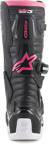 Miniatura 5 de Alpinestars 2013218-12-8 Tech 3 Stella Botas unisex para adultos, color negroblanco, Sz 08 (multicolor, talla única)