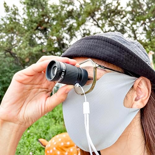 Miniatura 3 de Monocular de enfoque extra corto de 0.157 x 0.472in para visión de corta y larga distancia con FOV grande para discapacidad de visión para personas