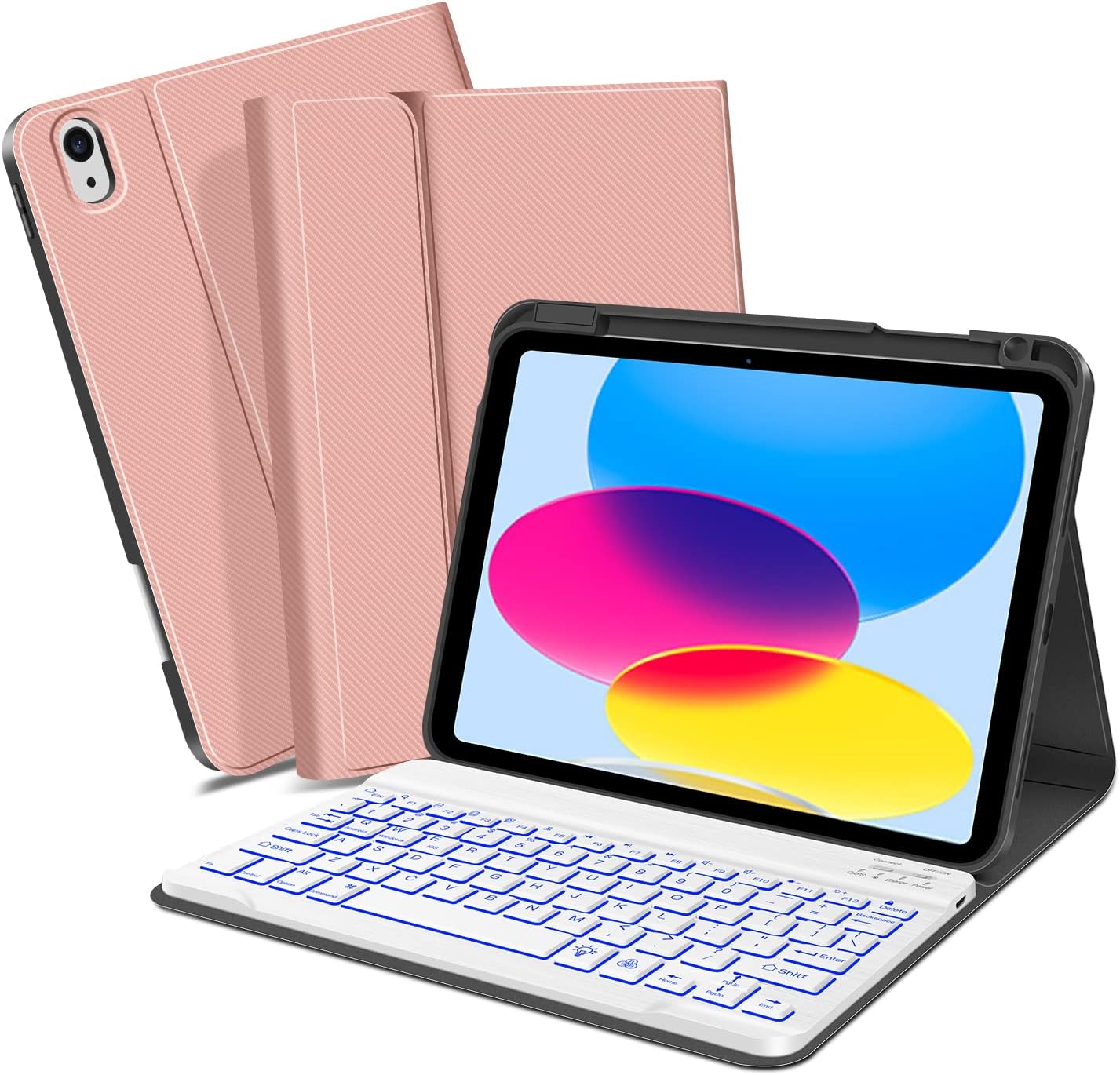 XIWMIX Backlit Keyboard Case for iPad 10th Generation 10.9 inch 2022