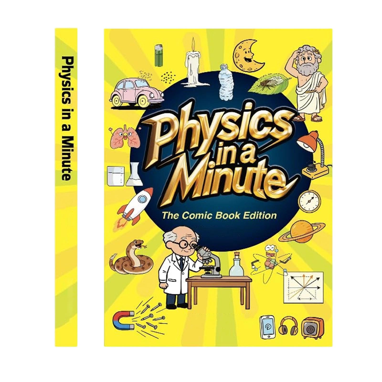 Physics in a Minute – The Comic Book Edition | Fun & Educational Physics Book for Kids
