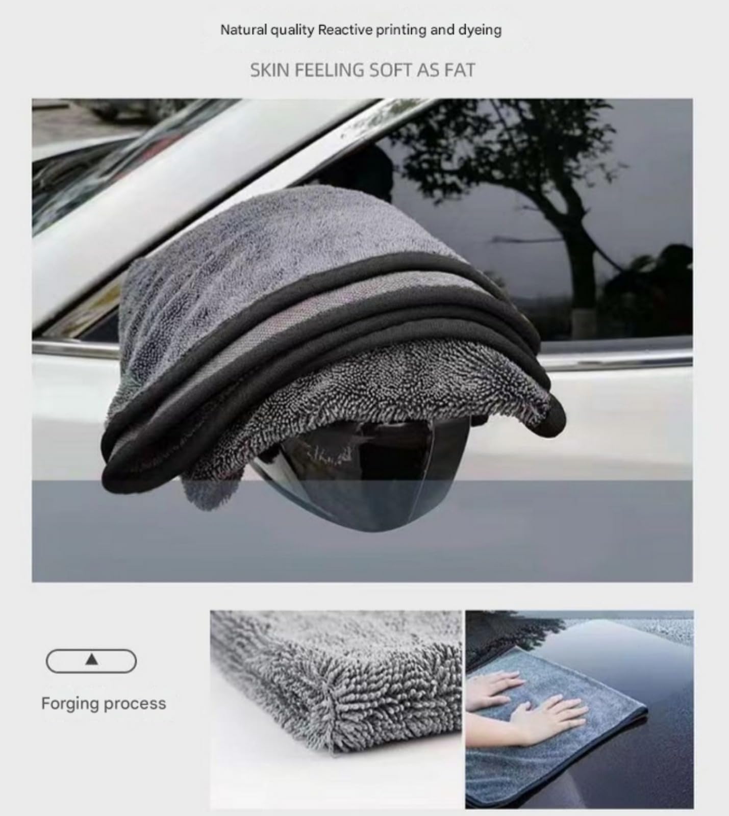 Générique Miro France Reinigungstuch – Total Clean Mikrofasertuch, XXL (5 x Shiny Bath,40 x 60 cm)