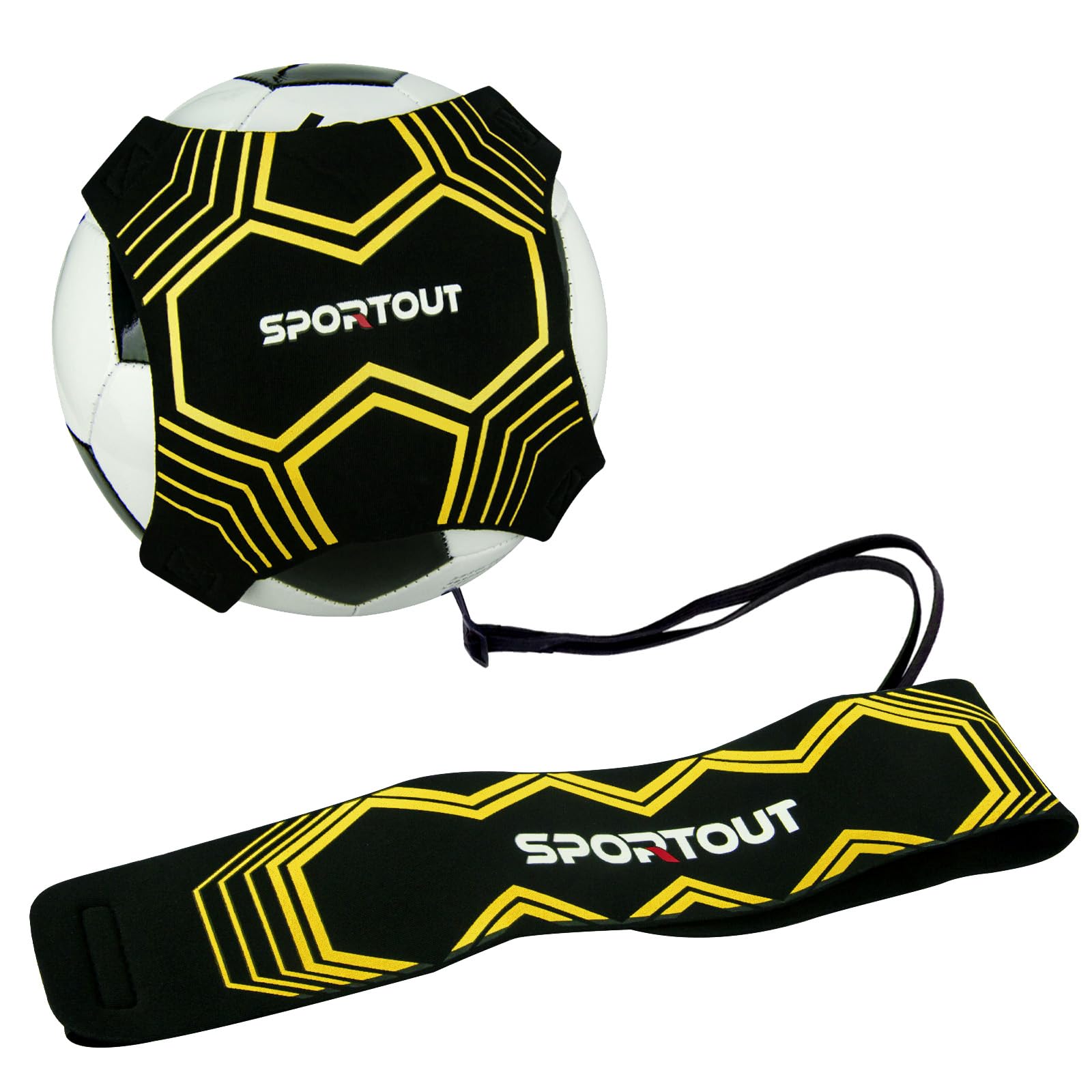 Sportout Sportout Kick Trainer, Soccer Training Aid, Perfect for Soccer Skills Improvement,Fit for Balls Size 3 4 5, Kids and Adult