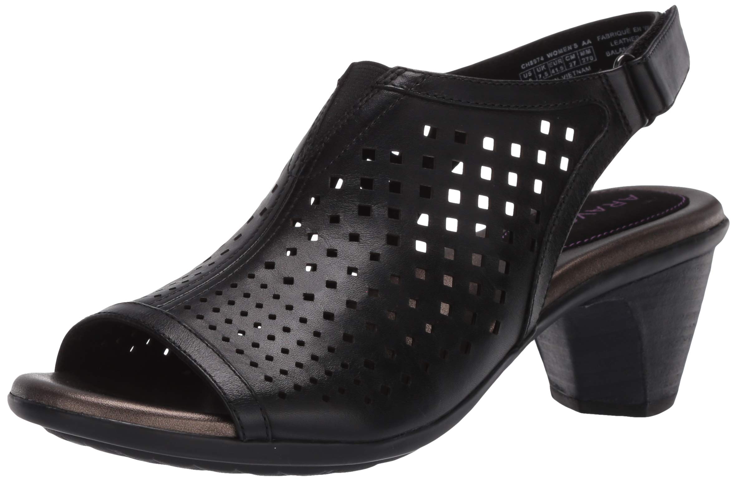 Aravon Women's Medici Peep Pump