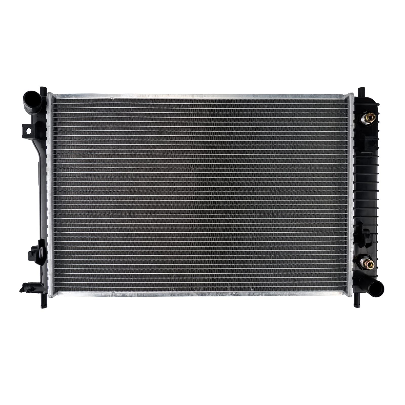 KAX Radiator, CU2879 OE Style Bolt-On Aluminum Core Radiator Replacement Equinox 2006-2009, Torrent 2006-20093.4L, 26“W, 16-1/4“H, 1-5/16“Inlet, 1-5/16 “Outlet