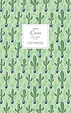  Cactus Notebook - Ruled Pages - 5x8 - Premium Cuaderno (Saguaro Green)