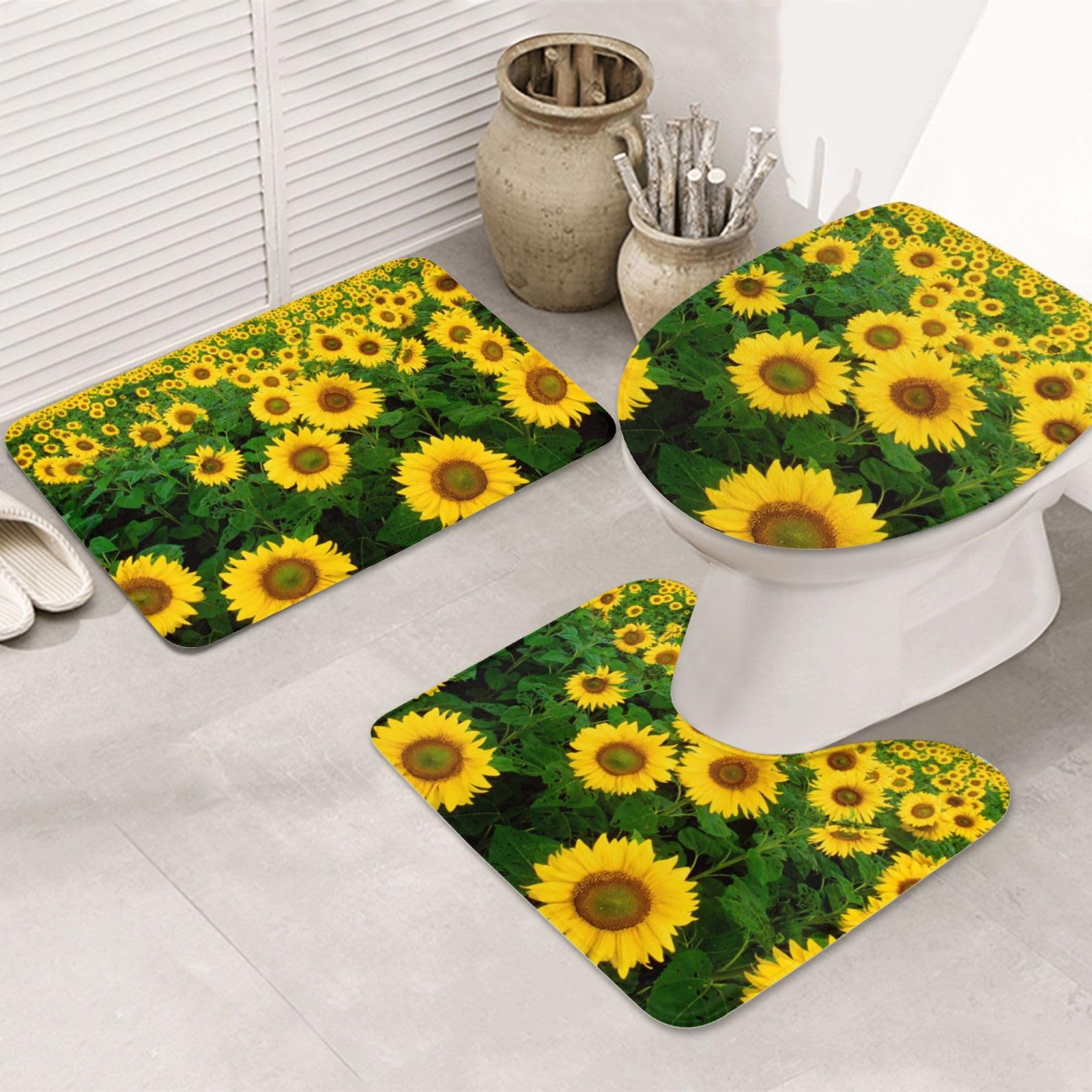 Tapis de bain antidérapant pour éviter les glissades sur carrelage mouillé