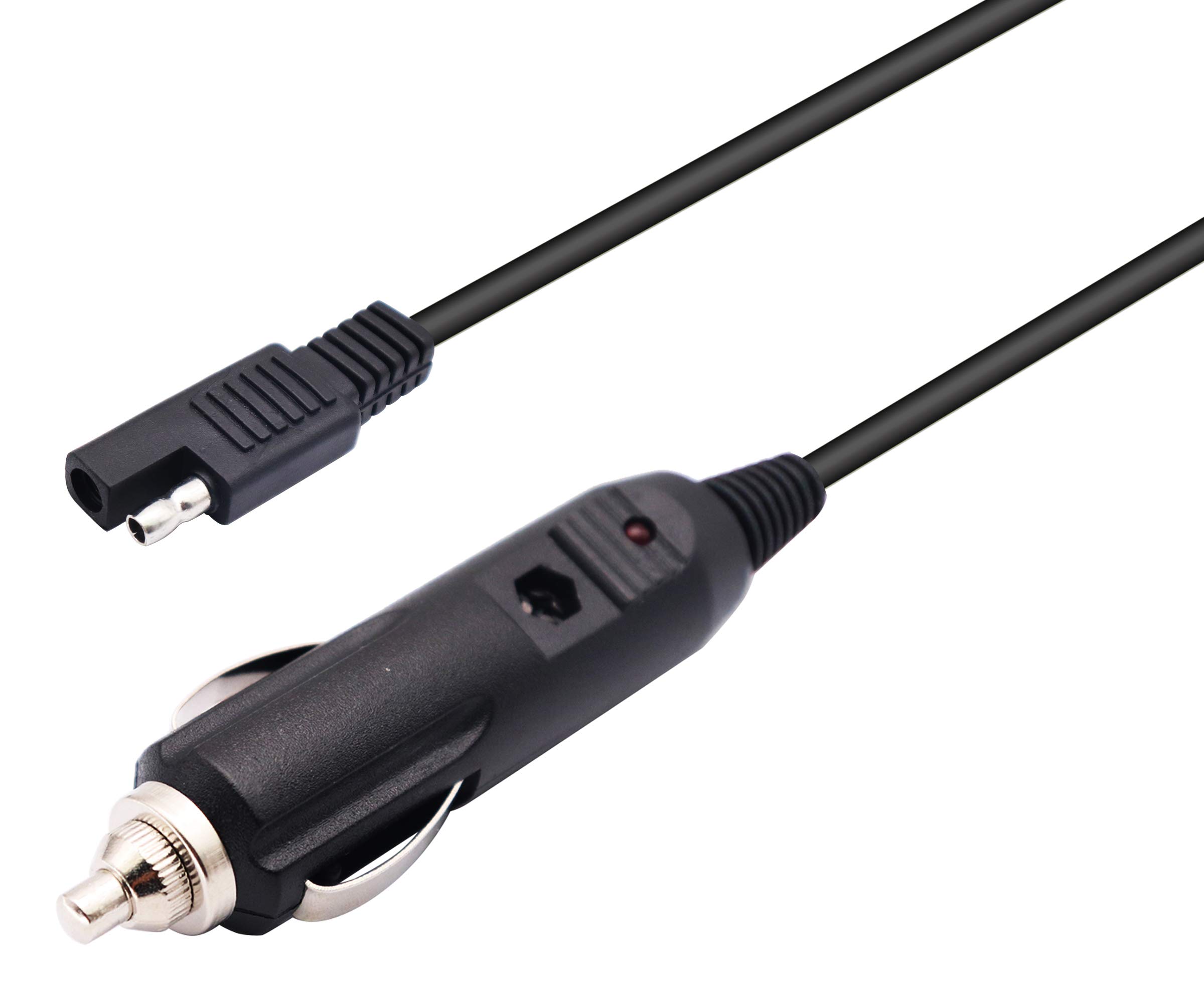 cigarette lighter adapter to 2 pin plug Amazon.com: Eonvic SAE Male Cable 16AWG 12V Quick Disconnect Connector Extension Charging Cable for Solar Panel Cars 3.3ft : Automotive Cigarette Lighter Plug to 2-Pin