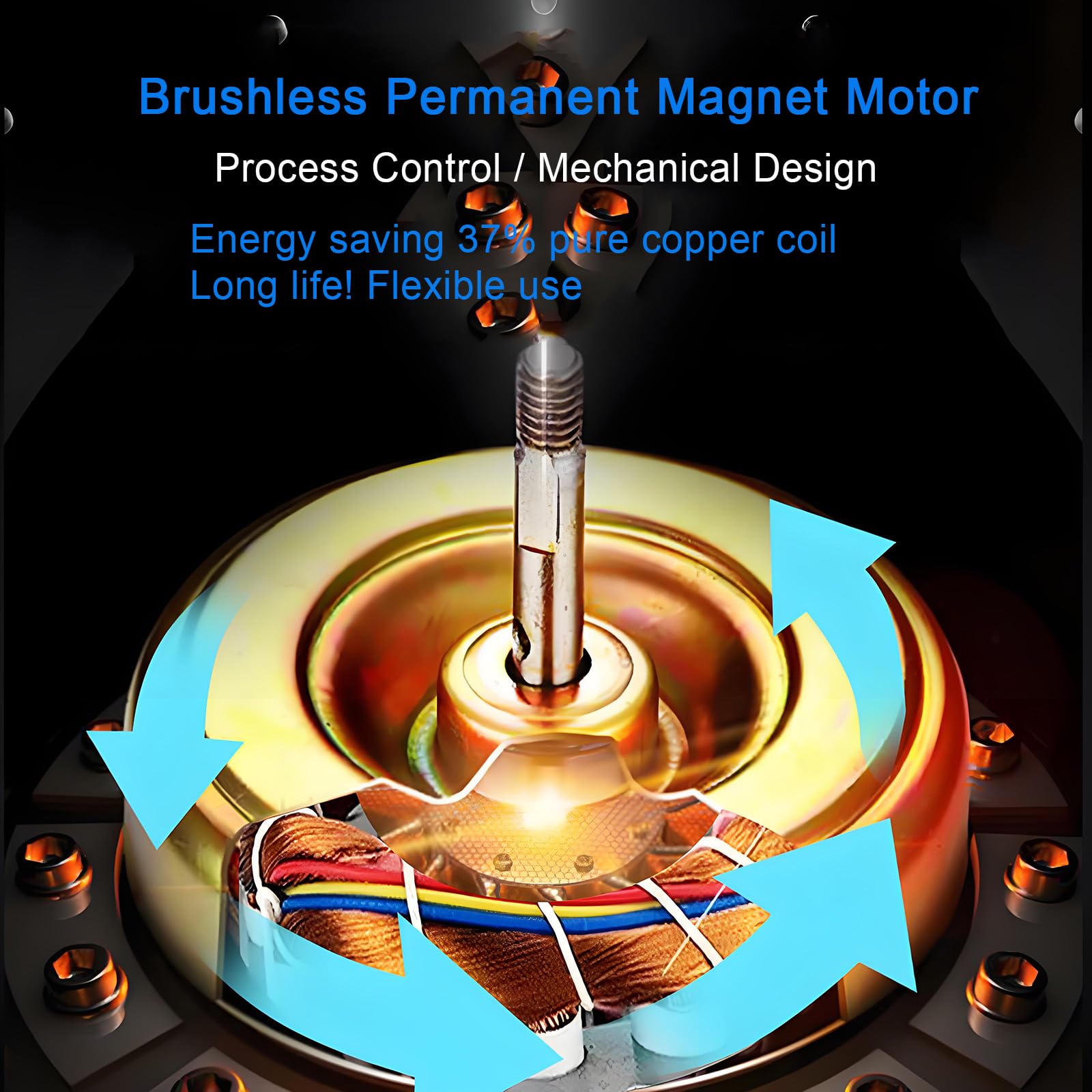 MObyat Agitateur Aérien Numérique, Agitateur Industriel Liquides avec Affichage Numérique LED, Vitesse : 150-3000 RPM, Capacité : 20L, Diamètre Mandrin 0,5-10 Mm, Les Laboratoires Chimiques