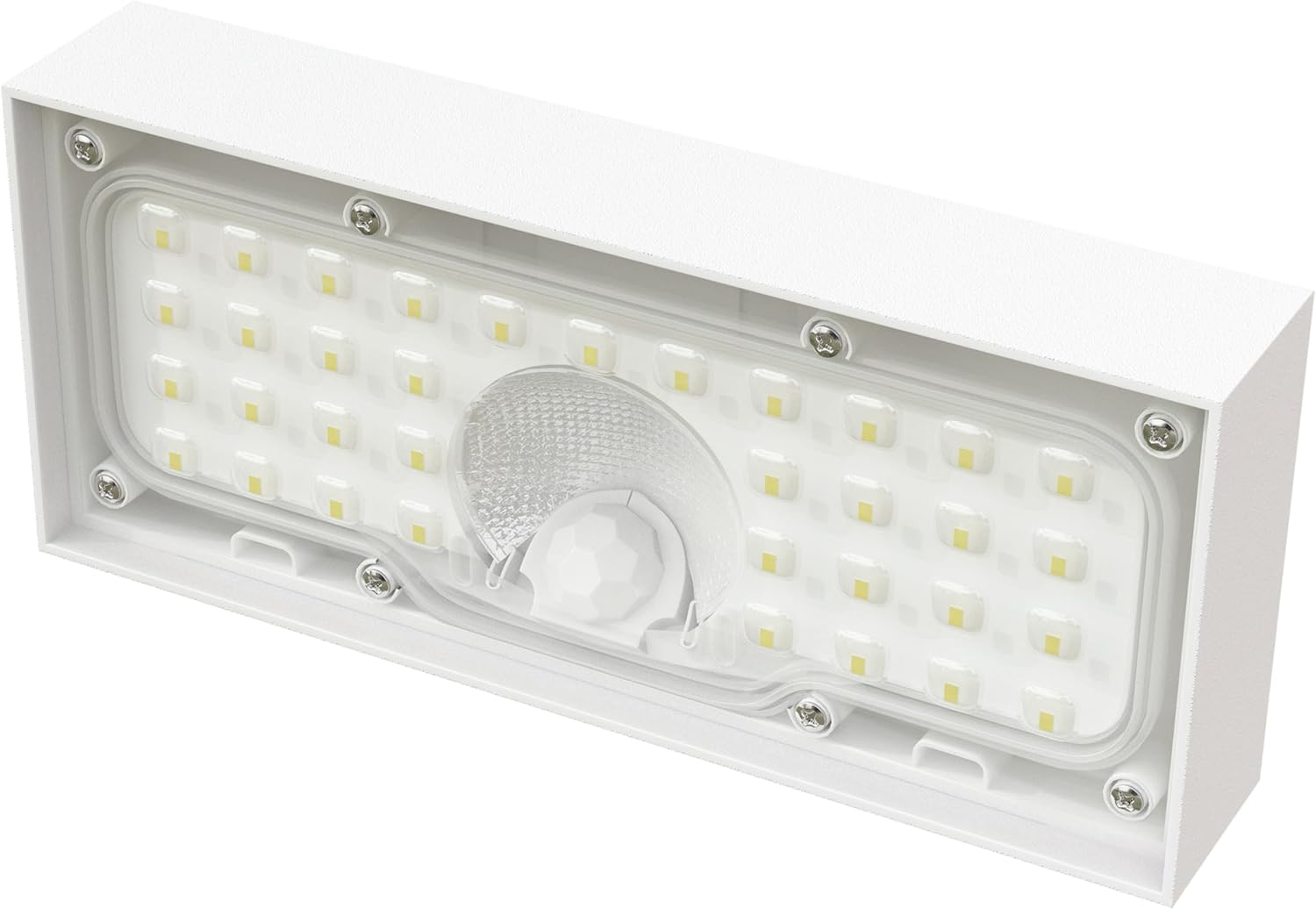 EMOS – BRIXO LED Photo voltaic Lamp for Out of doors Use with Movement Sensor – Photo voltaic Wall Mild for House/Backyard – Sensor Vary 7 m/120° – 2 Mild Modes, Brightness Max. 900 lm, Impartial White – White