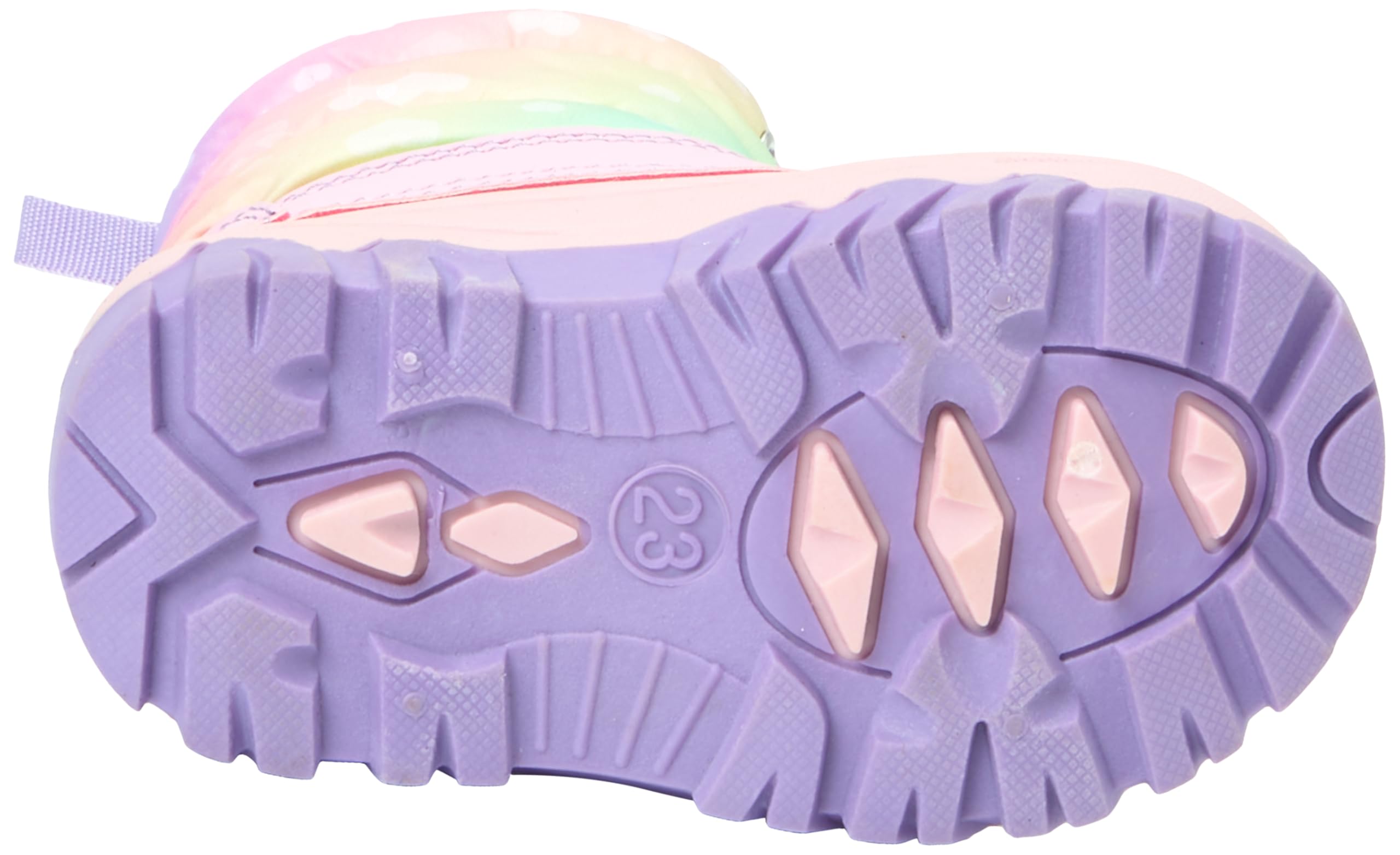 Playshoes Uniseks - dzieci Winter-bootie RegenbogenŚniegowce
