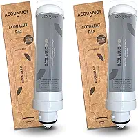 Kit 2 Refil Filtro Acquabios Compatível Para Purificadores Electrolux Acqua Pure 4X PE12A PE12B PE12G PE12V PAPPCA50
