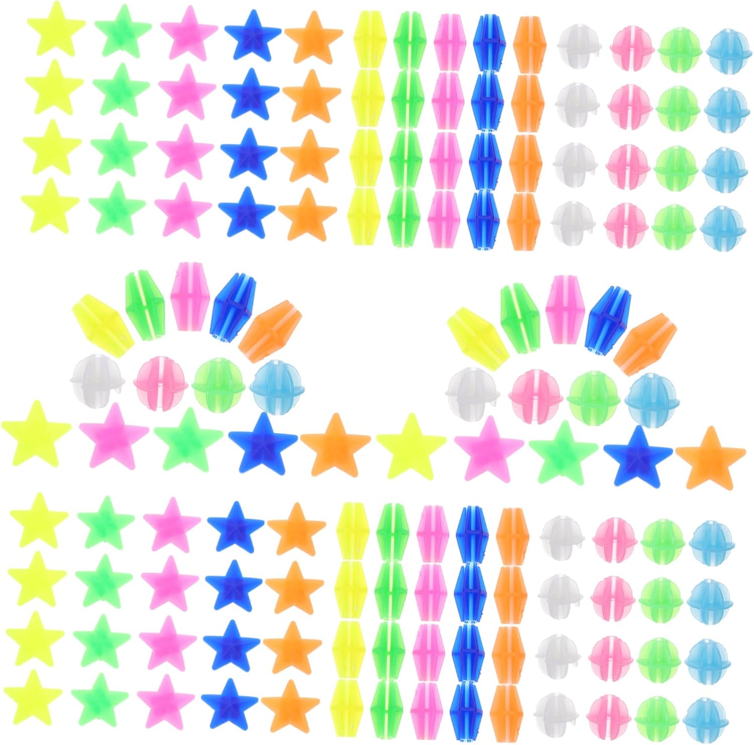 Yardwe Bicycle Spoke Ball Wheel Spoke Accessories Basket Ebike Reflectors Bike Light Ornaments Wheel Beads