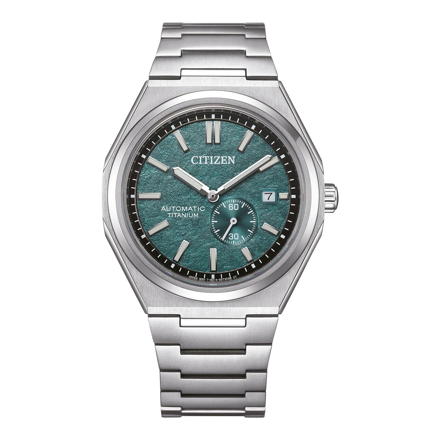 Citizen NJ0180-80X Automatic Men's Watch Titanium 10 Bar Analogue Date Silver