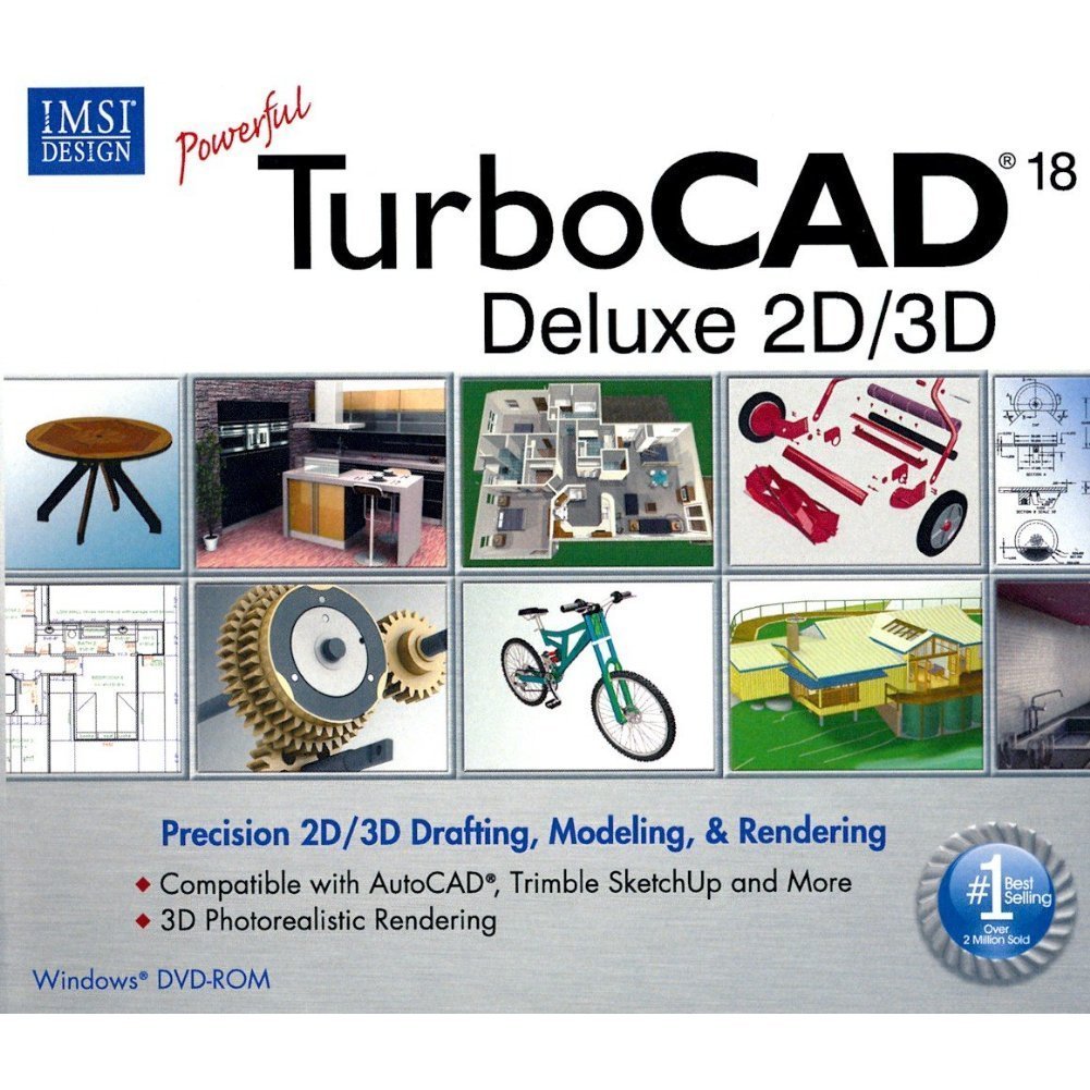 TurboCAD 15 Deluxe 2D/3D