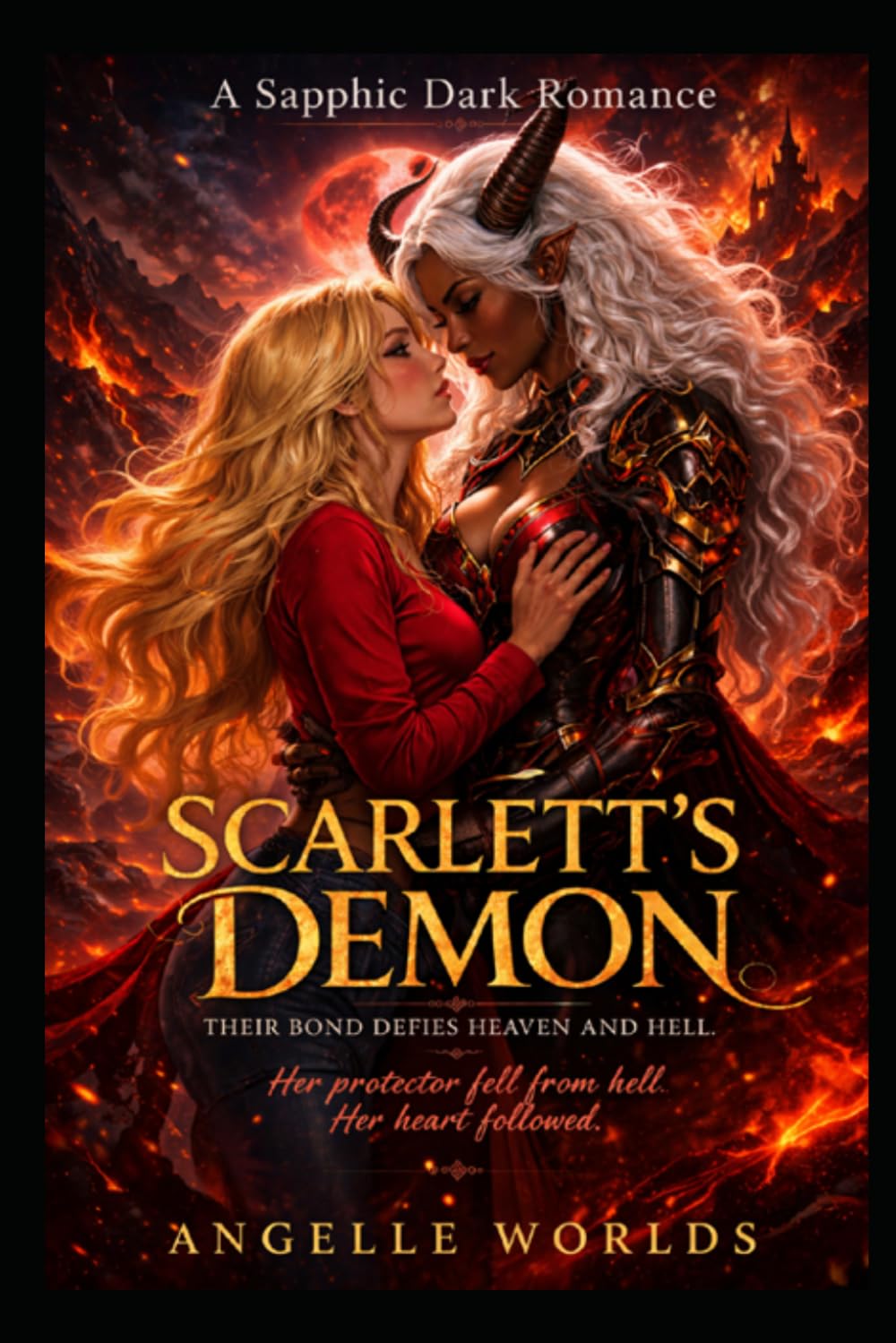 SCARLETT'S DEMON: Their bond defies heaven and hell.