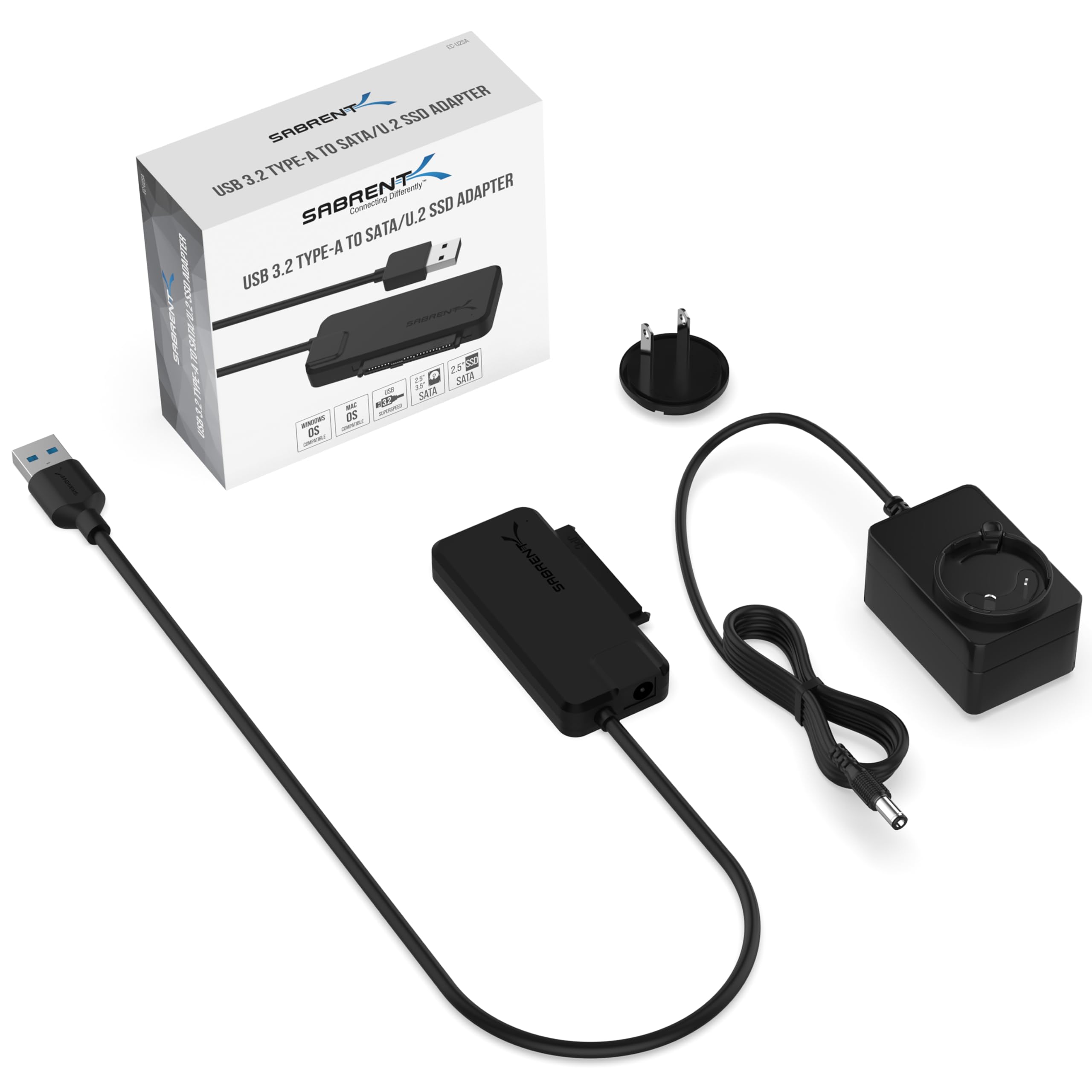 Sabrentusb Type A To Sata U2 Ssd Adapter Desertcart Tunisia - Main Image