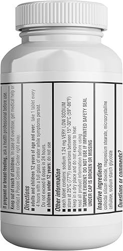 Miniatura 6 de HEALTH LFE Cápsulas de guaifenesina para aliviar el moco, 400 mg, expectorante de acción rápida de liberación inmediata, adelgaza y afloja el moco,