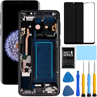 amoled for samsung galaxy s9 plus screen replacement with frame for samsung s9 plus screen replacement g965u g965a g965w lcd display digitizer touch