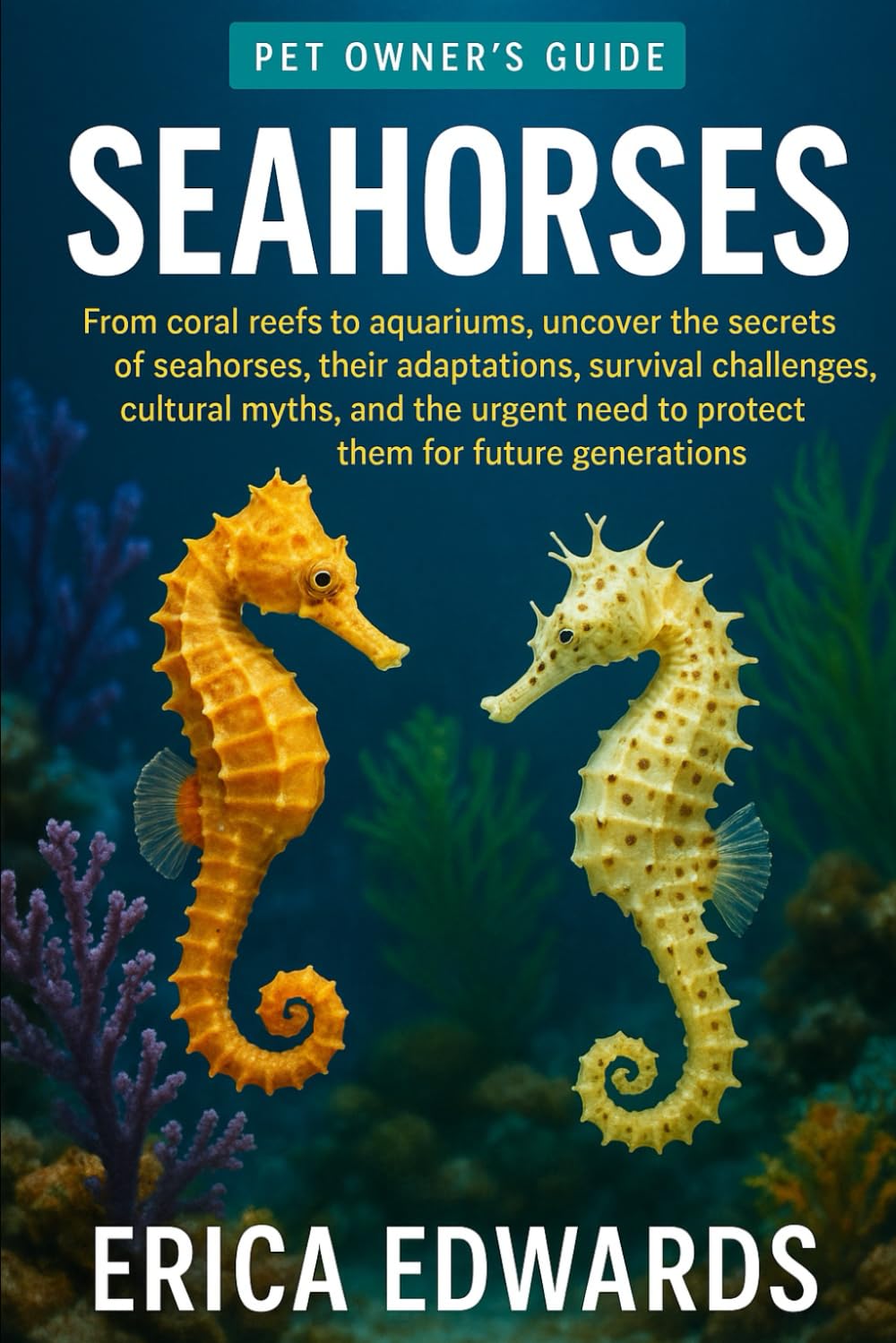 SEAHORSES: From coral reefs to aquariums, uncover the secrets of seahorses, their adaptations, survival challenges, cultural myths, and the urgent need to protect them for future generations.
