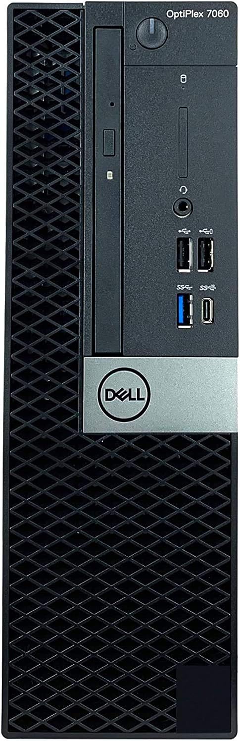 Dell Optiplex 7060 Desktop Computer | Hexa Core Intel i5 (3.2GHz) | 16GB DDR4 RAM | 500GB SSD Solid State | Windows 11 Professional | Home or Office PC (Renewed)